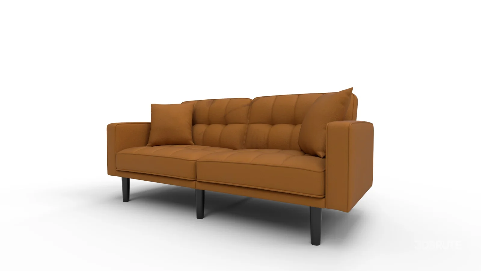 Stoa Paris Amber Brown 2 Seater Recharge Sofa Image 6