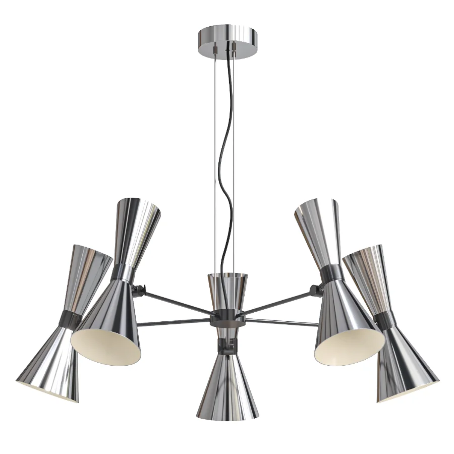 Cairo Mid Century Chandelier Image 3