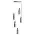 Figure Alabaster Pendant Lamp 5 heads - Thumbnail 2