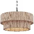 Kalini Double Drum Convertible Chandelier - Thumbnail 6