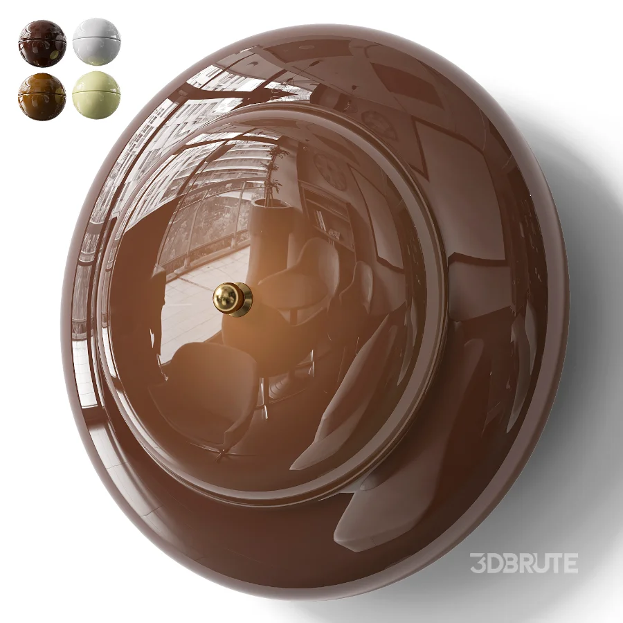 Zara Home Glass Wall Sconce Image 1