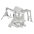 Backyard Discovery Beach Front All Cedar Swing Set - Thumbnail 4
