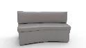 Hampton Round Sectional Slipcover Valdese Indigo - Thumbnail 5