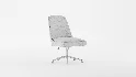 Tailored Task Chair Pearl Velvet - Thumbnail 6