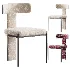 Contemporary Armless Chair with Padded Upholstery - Thumbnail 1