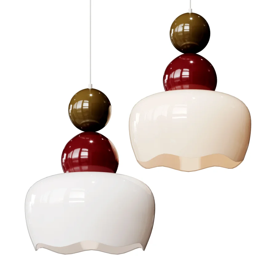 PDQ pendant lamp cream Image 1