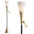 Possini Euro Fortuna Torchiere Floor Lamp - Thumbnail 1