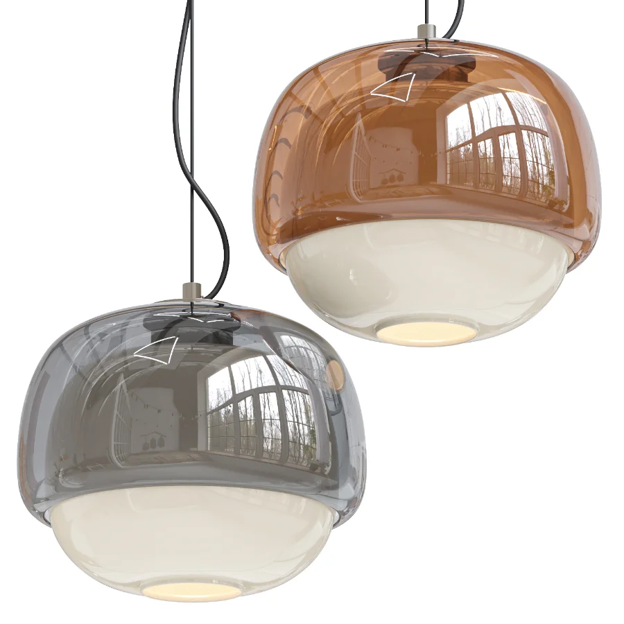 Kinoko Glass pendant lamp Image 4
