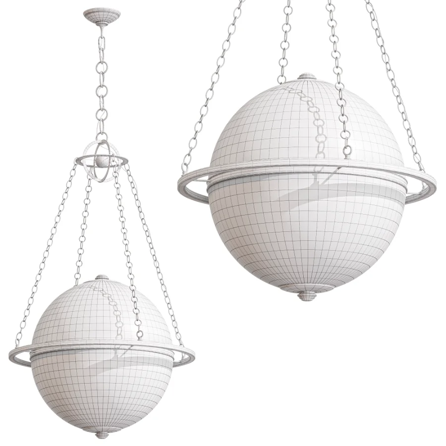 Moder Globe Lantern Image 6