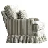 Westbury Ruffle Swivel Glider - Thumbnail 5