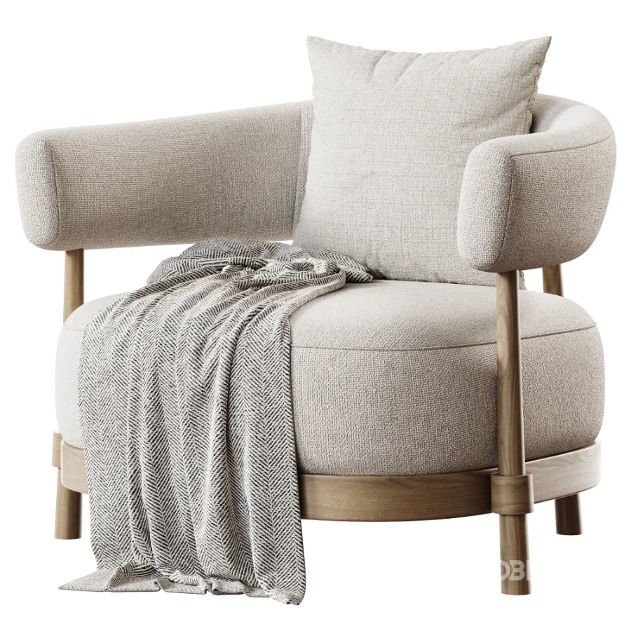 Gum armchair Image 2