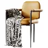Avont White Performance Fabric Dining Armchair - Thumbnail 4