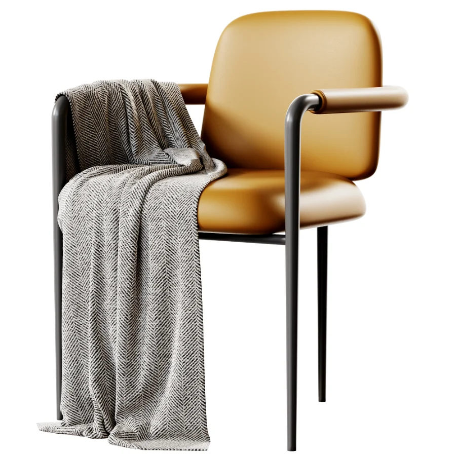 Avont White Performance Fabric Dining Armchair Image 4