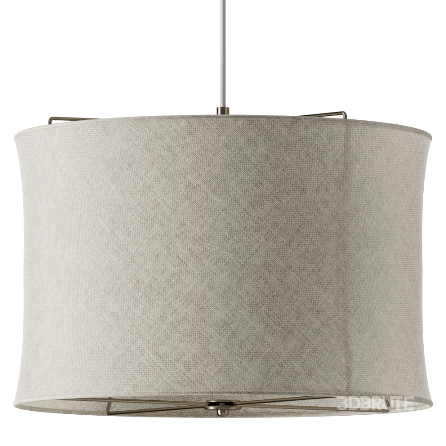 Clouds pendant lamp made of linen Image 3