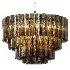Murano Glass Cylinder Chandelier Fumato EL152 - Thumbnail 1