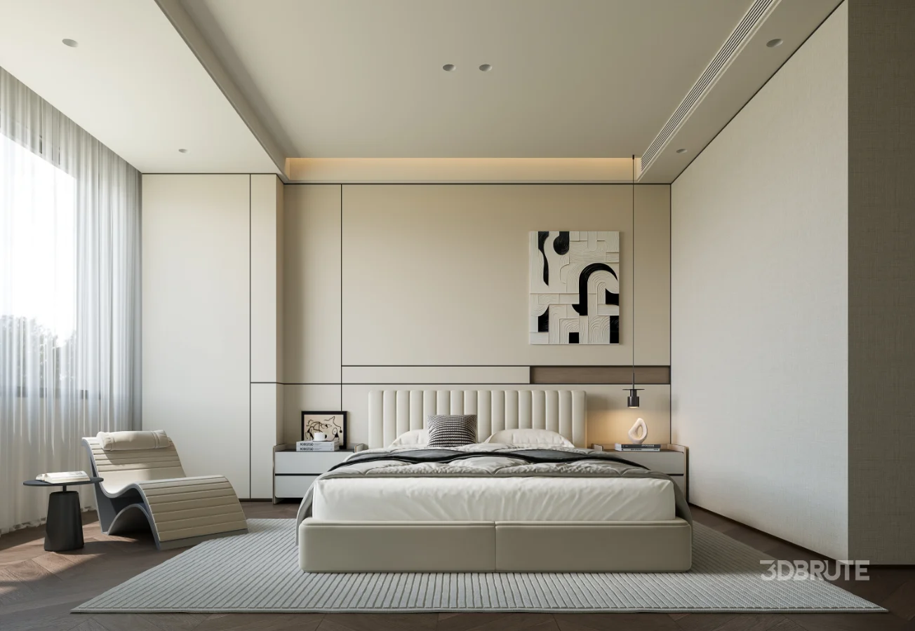 Modern bedroom Image 1
