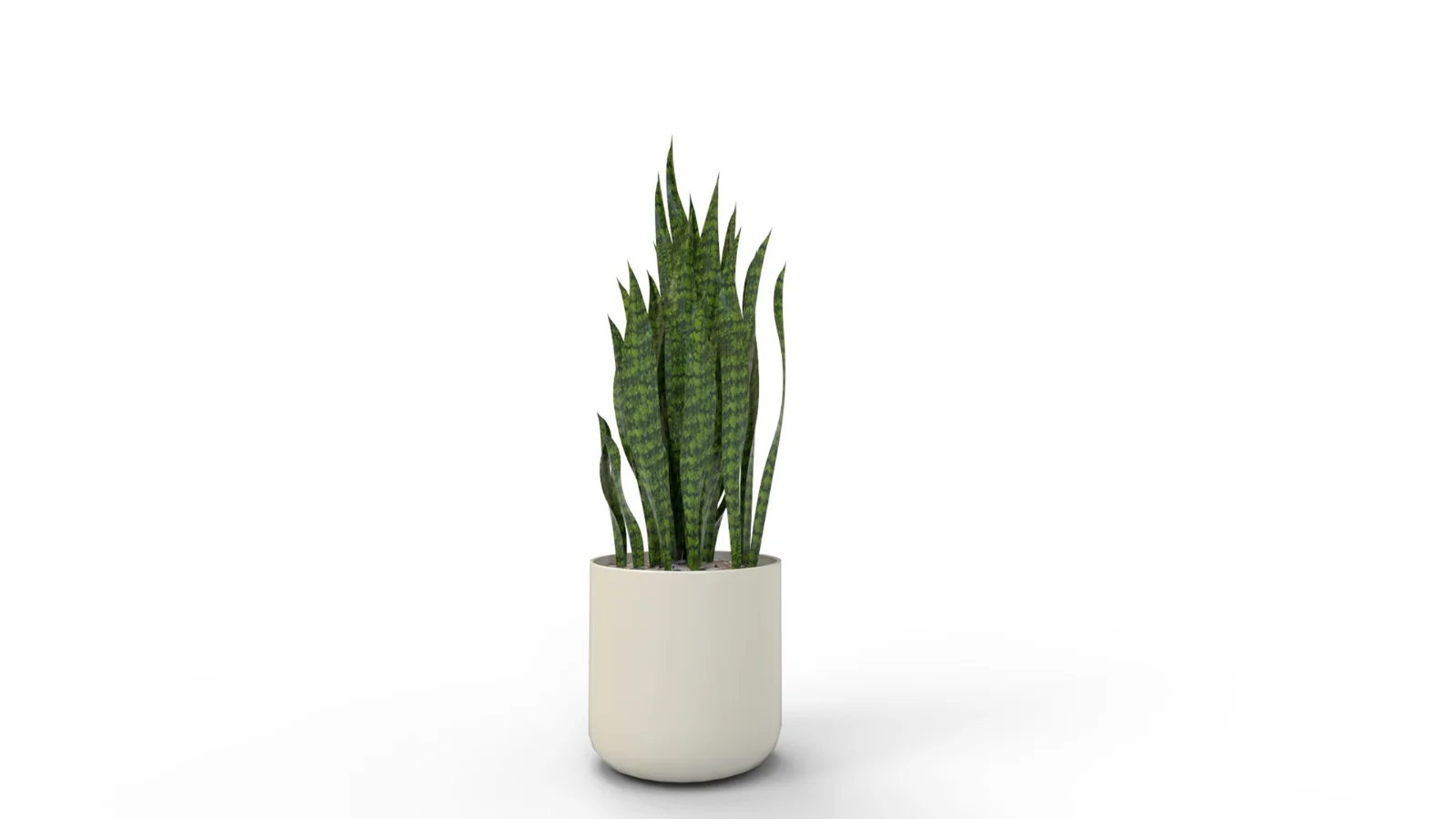 Artificial Snake Plant Plantin Planter Image 3