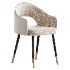 Contemporary Low Back Padded Armless Chair - Thumbnail 4