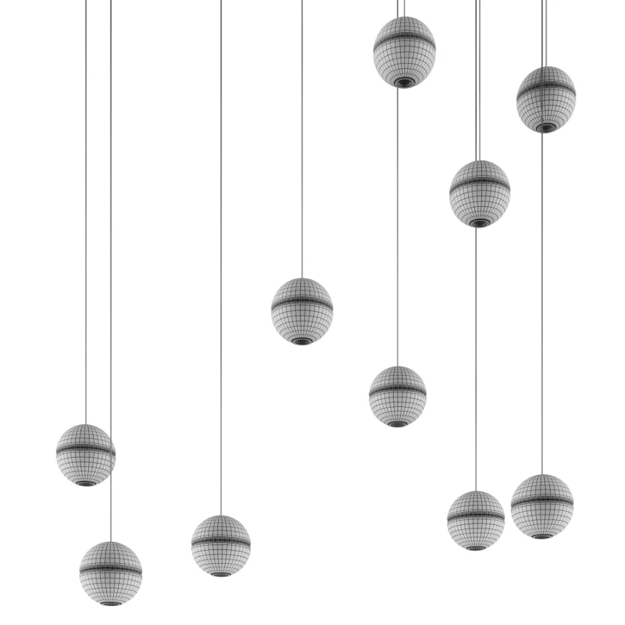14-16 Pendant Lamp by Bocci Vol 9 Image 6