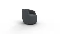 Tub Swivel Chair Navy Linen - Thumbnail 4