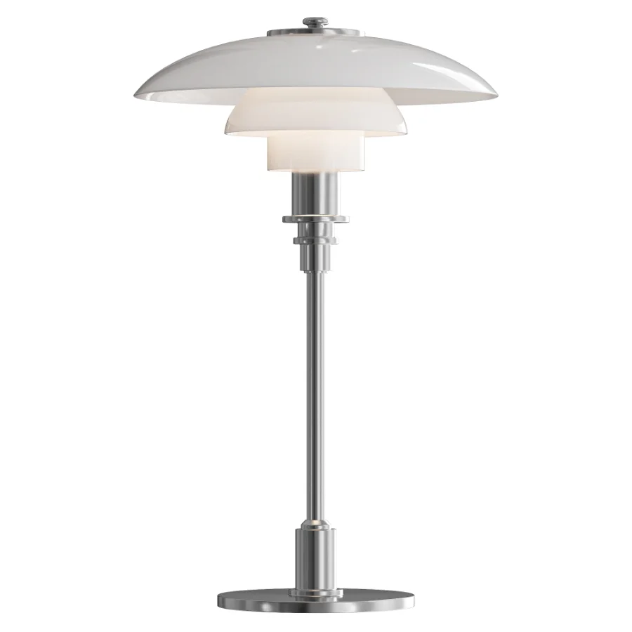 Nordic Simple Multi layer Umbrella Design Table Lamp Image 1