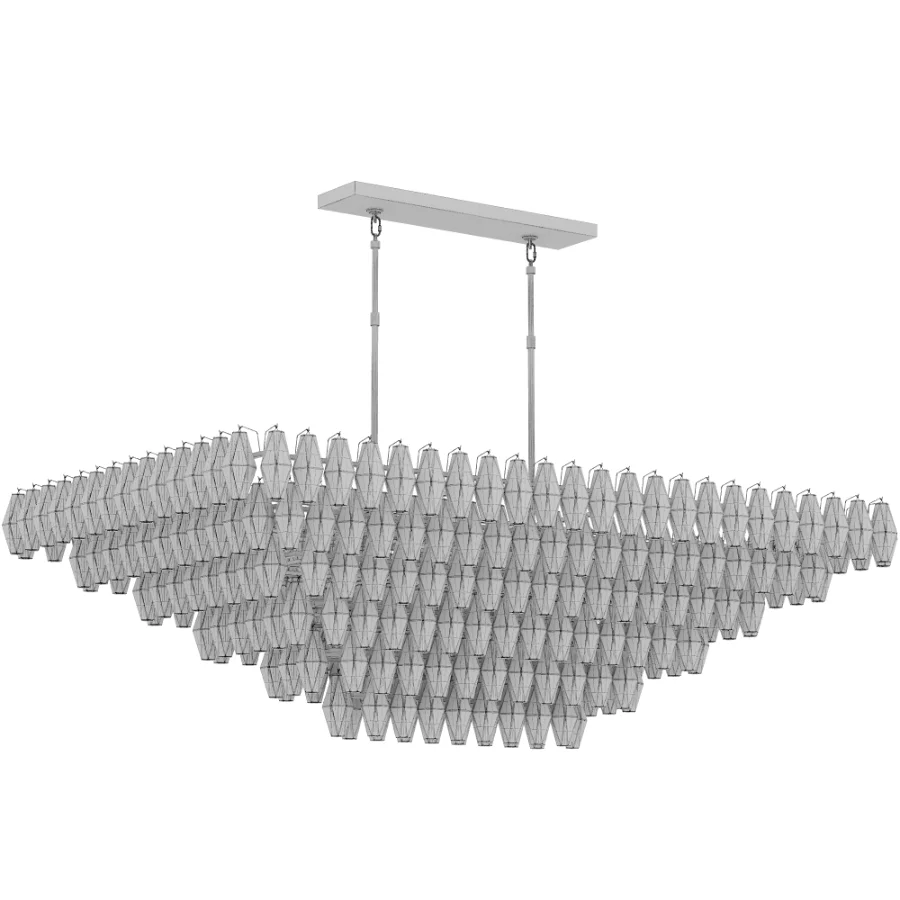 Gold Crystal Chandelier Image 5