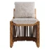 RH Brera Teak Dining Side Chair - Thumbnail 5