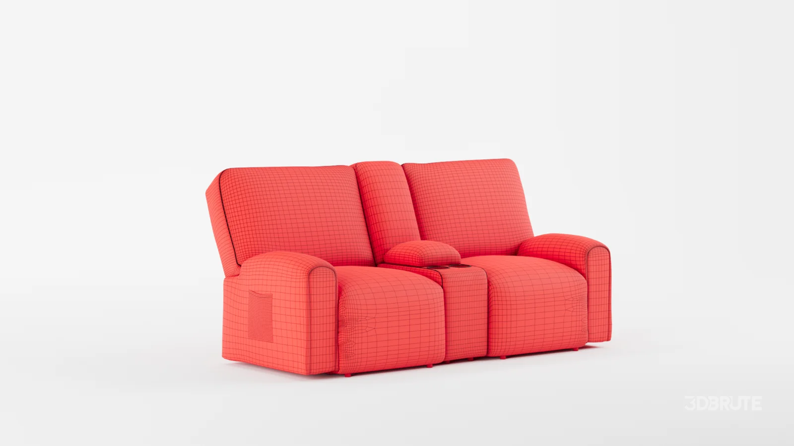 Easy-Going Stretch Recliner Loveseat Image 12