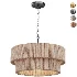 Kalini Double Drum Convertible Chandelier - Thumbnail 1
