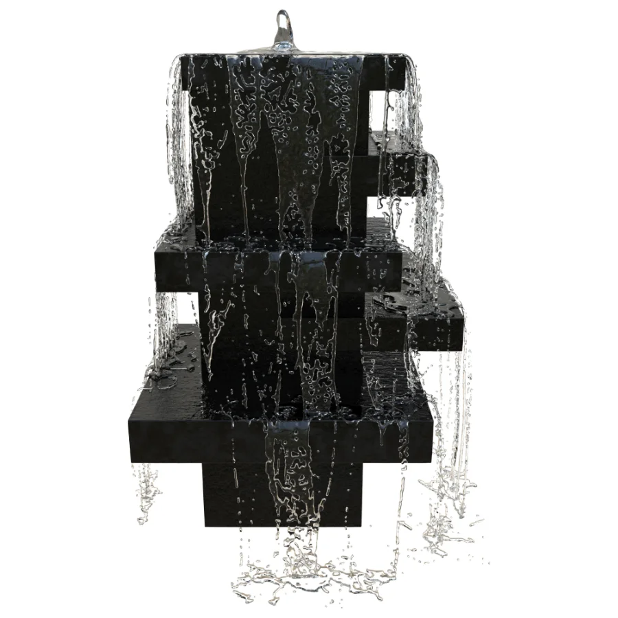 Modern Exterior Fountain Image 4