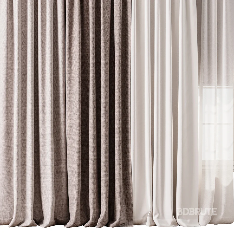 Curtain with tulle 97 Image 2