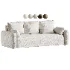 Kirmas Chenille straight sofa - Thumbnail 5