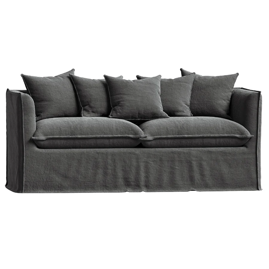 Montauk 3 Seater Slipcover Sofa Image 2