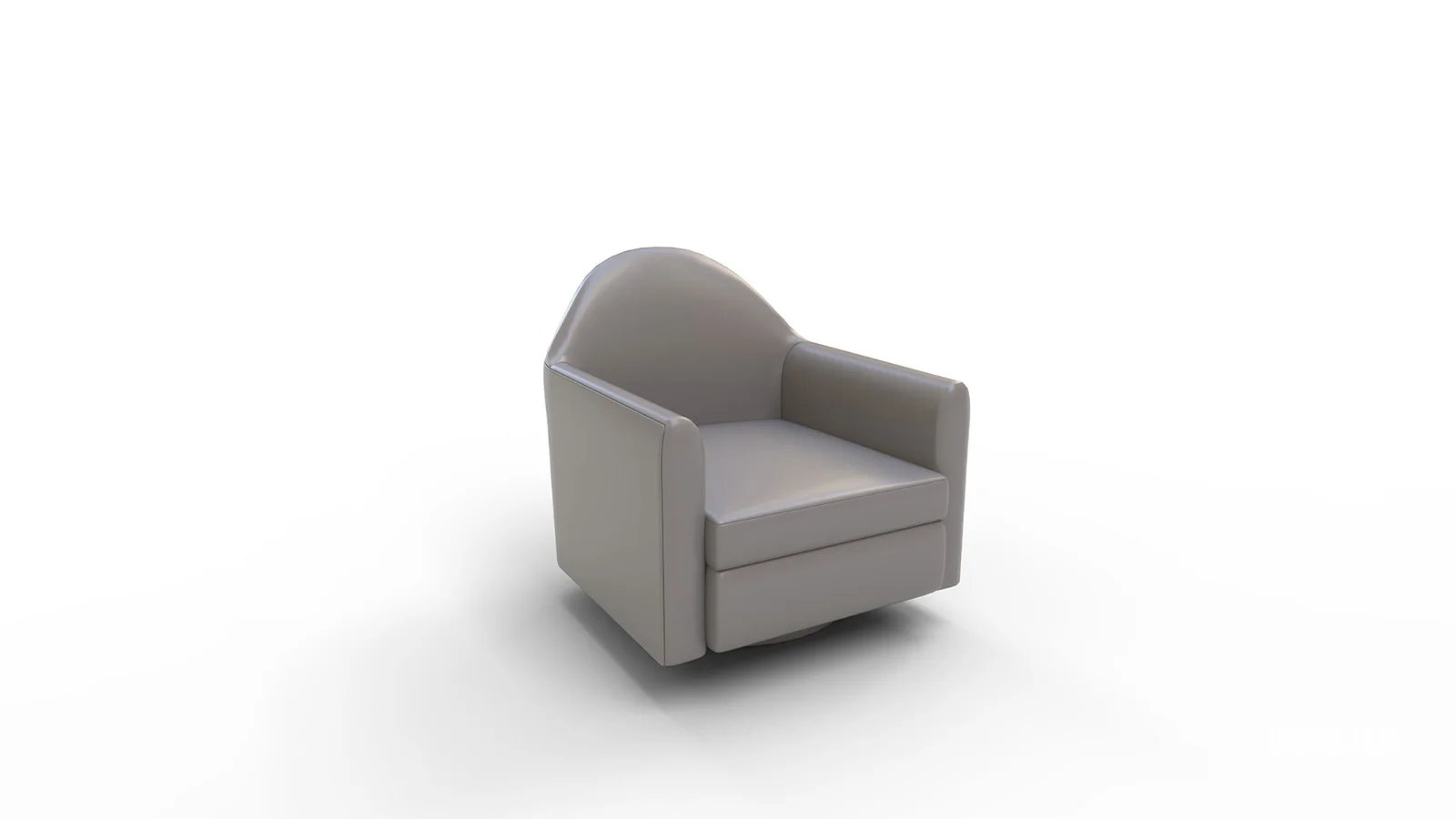 Haven Swivel Chair Poly Performance Velvet Dijon Dark Walnut Image 7