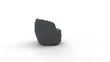 Tub Swivel Chair Navy Linen - Thumbnail 5