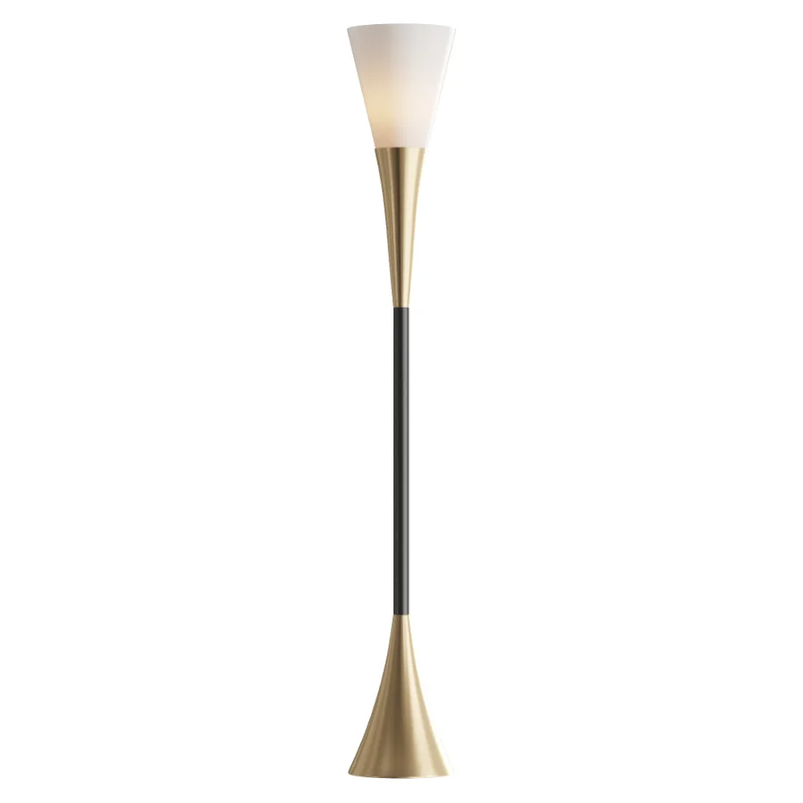 Possini Euro Piazza Torchiere Floor Lamp Image 2