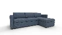 Sectional with Narrow Arm and Storage Ottoman - Thumbnail 1