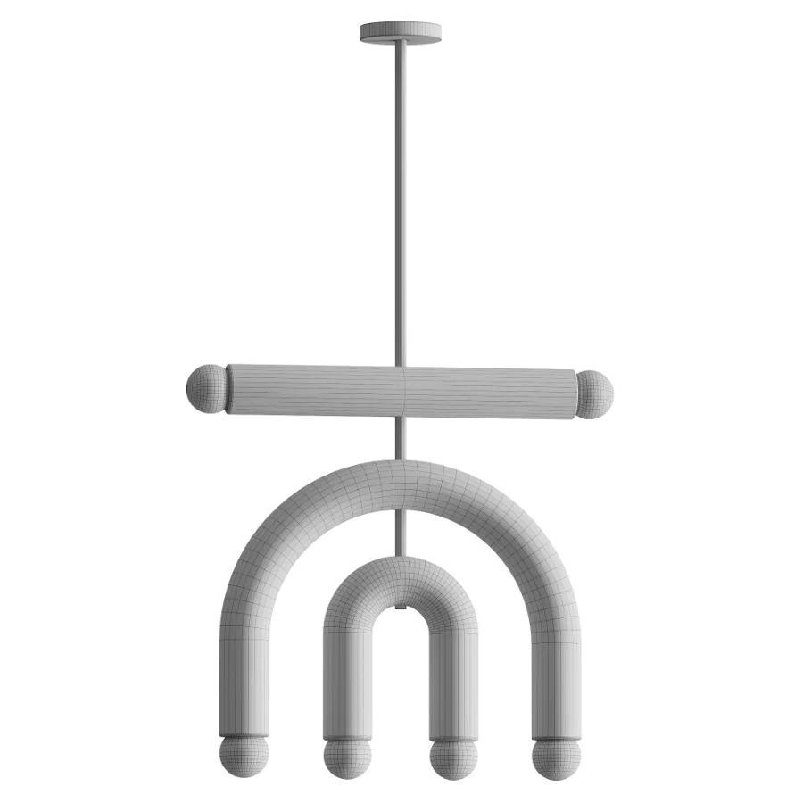 Rotating Rainbow Pendant Lamp D1 Image 2