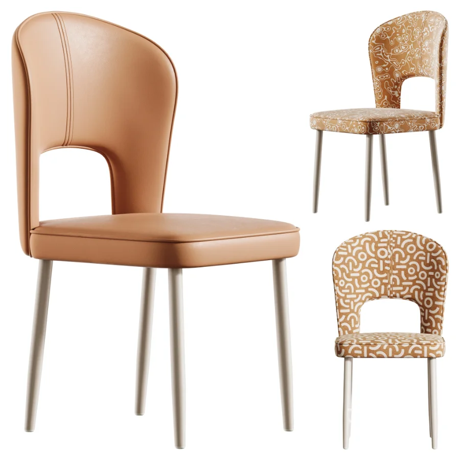 Armless Chair Image 1