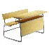 WK22 One piece long desk and chair - Thumbnail 3