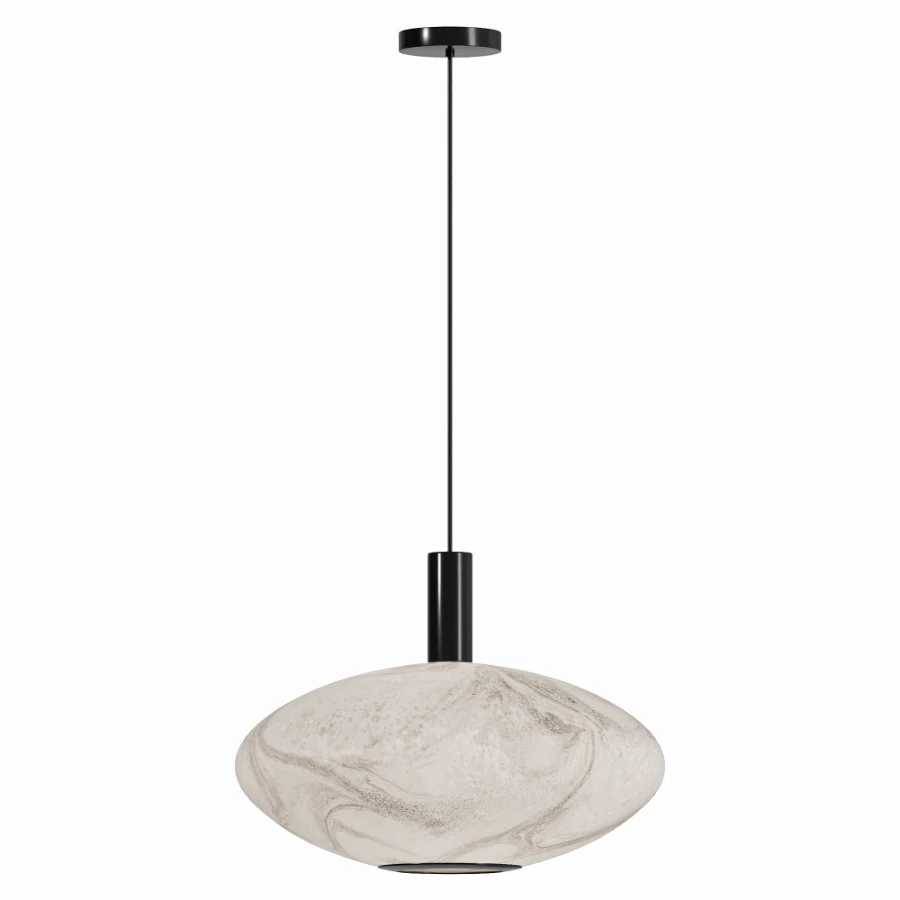 Olev Astrelle Ellix Blown Glass Pendant Lamp Image 2