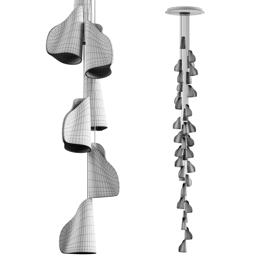 21-37 Pendant Lamp by Bocci Vol 6 Image 6