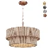 Kalini Double Drum Convertible Chandelier - Thumbnail 5