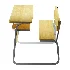 WK22 One piece long desk and chair - Thumbnail 2