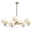 Afralia Glass Ball Pendant Chandelier - Thumbnail 5