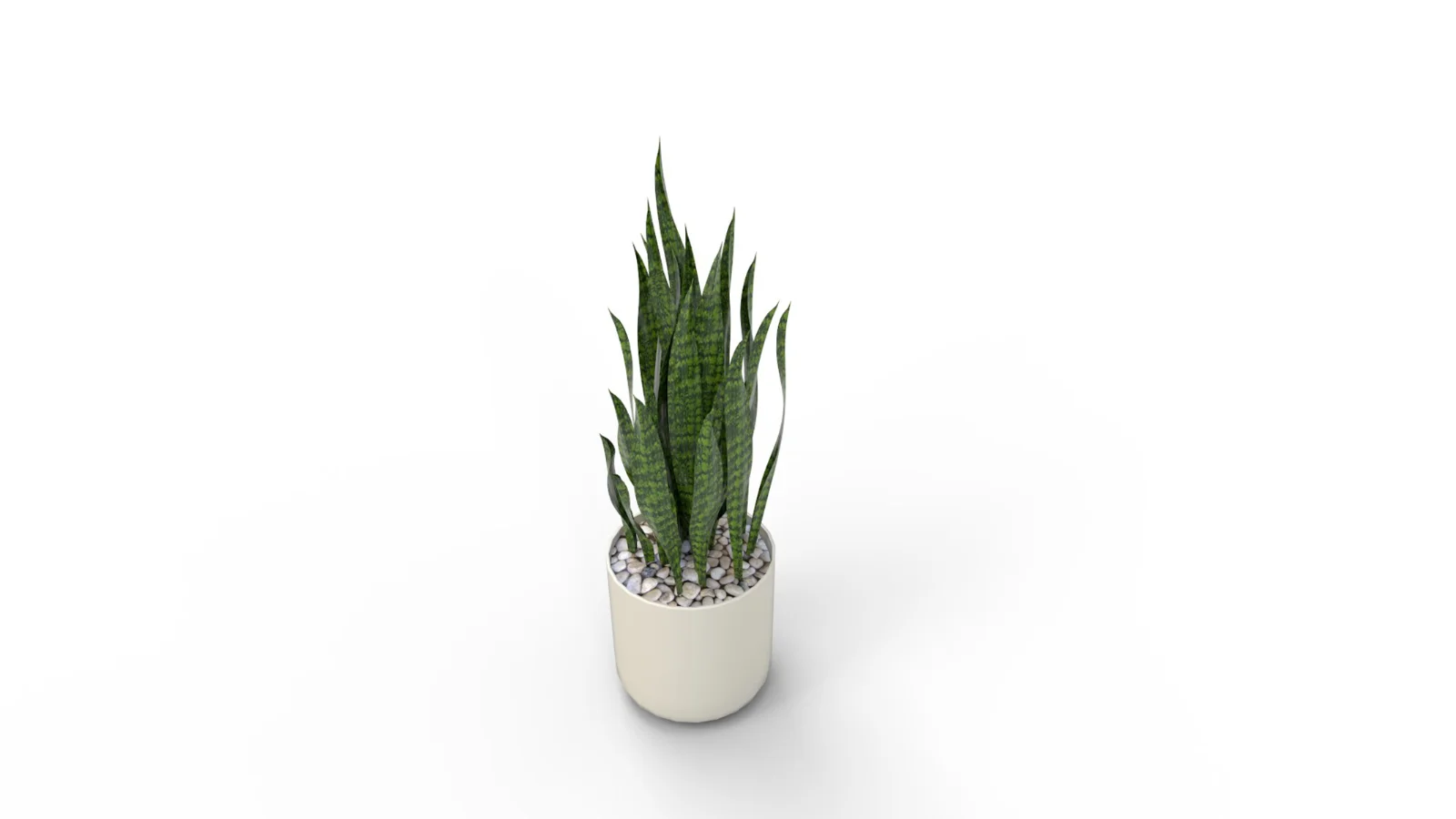 Artificial Snake Plant Plantin Planter Image 5