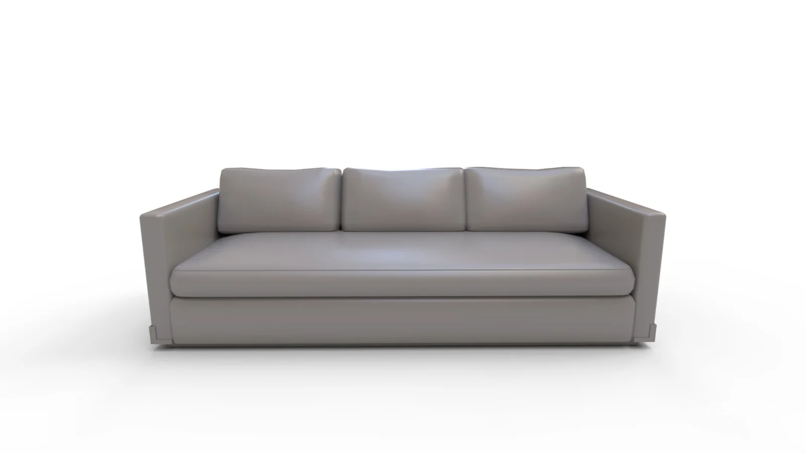 WALKER SOFA FAWN VELVET Image 1