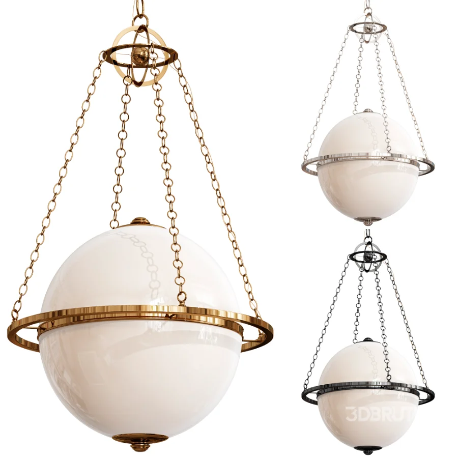 Moder Globe Lantern Image 1