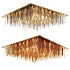 Square Propellor Cumulus White Chandelier - Thumbnail 5