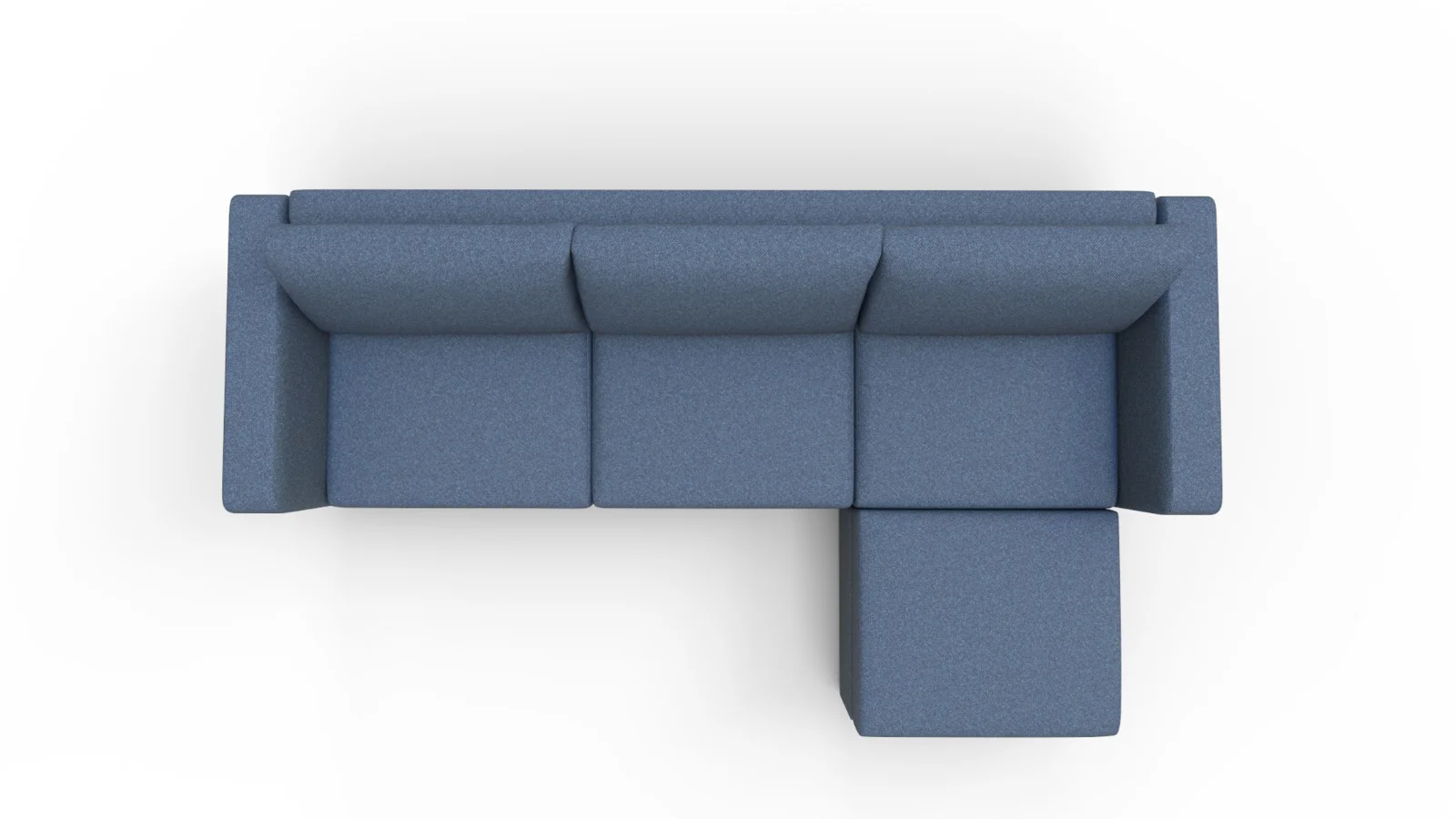 Sectional with Narrow Arm and Storage Ottoman Image 3
